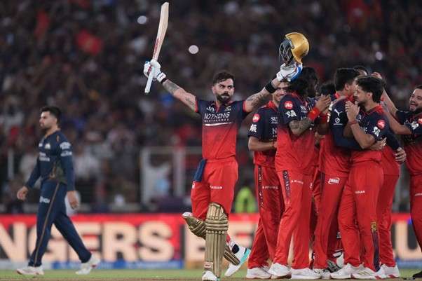 RCB's Virat Kohli. Pic Credits: AP