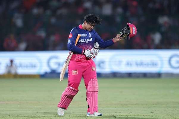 RR's Vaibhav Sooryavanshi. Pic Credits: BCCI
