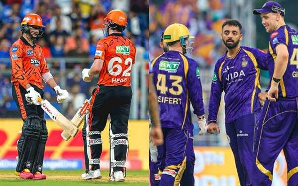 SRH vs KKR. Pic Credits: SRH & KKR