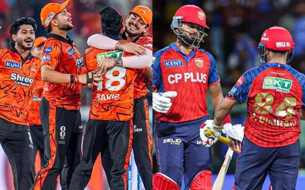 SRH vs PBKS. Pic Credits: SRH & PBKS