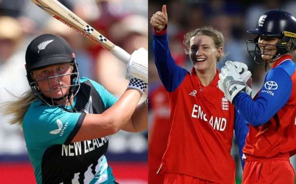 England vs New Zealand. Pic Credits: ICC