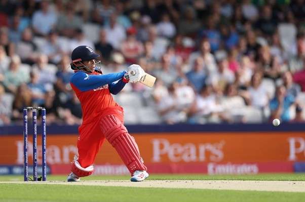 England's Sophia Dunkley. Pic Credits: ICC