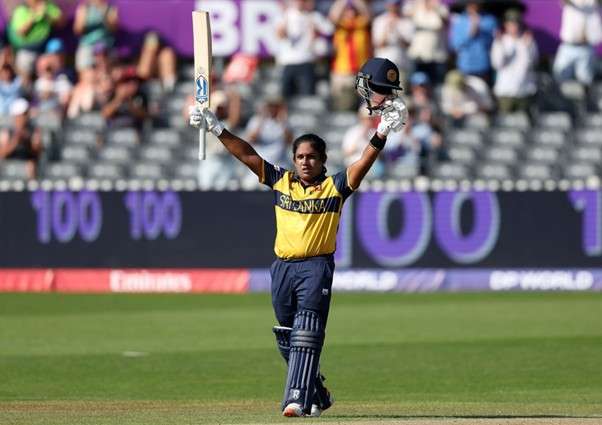 Sri Lanka's Chamari Athapaththu. Pic Credits: ICC
