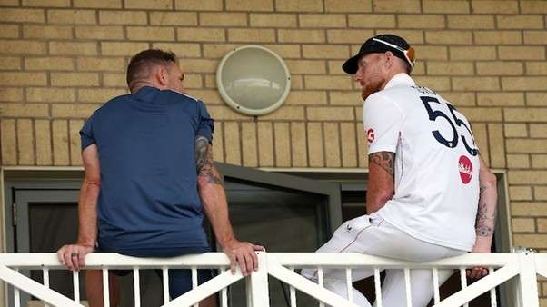 Ben Stokes & Brendon McCullum. Pic Credits: Reuters