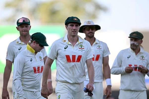 Australia's skipper Pat Cummins & Co. Pic Credits: AFP