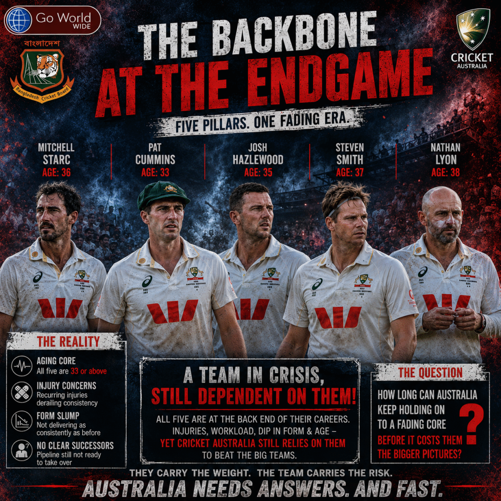 Australian cricket team. Pic Credits: X