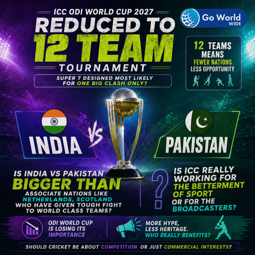ICC ODI WC 2027 updated format. Pic Credits: X