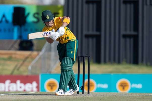 South Africa's Dewald Brevis. Pic Credits: Namibia Cricket