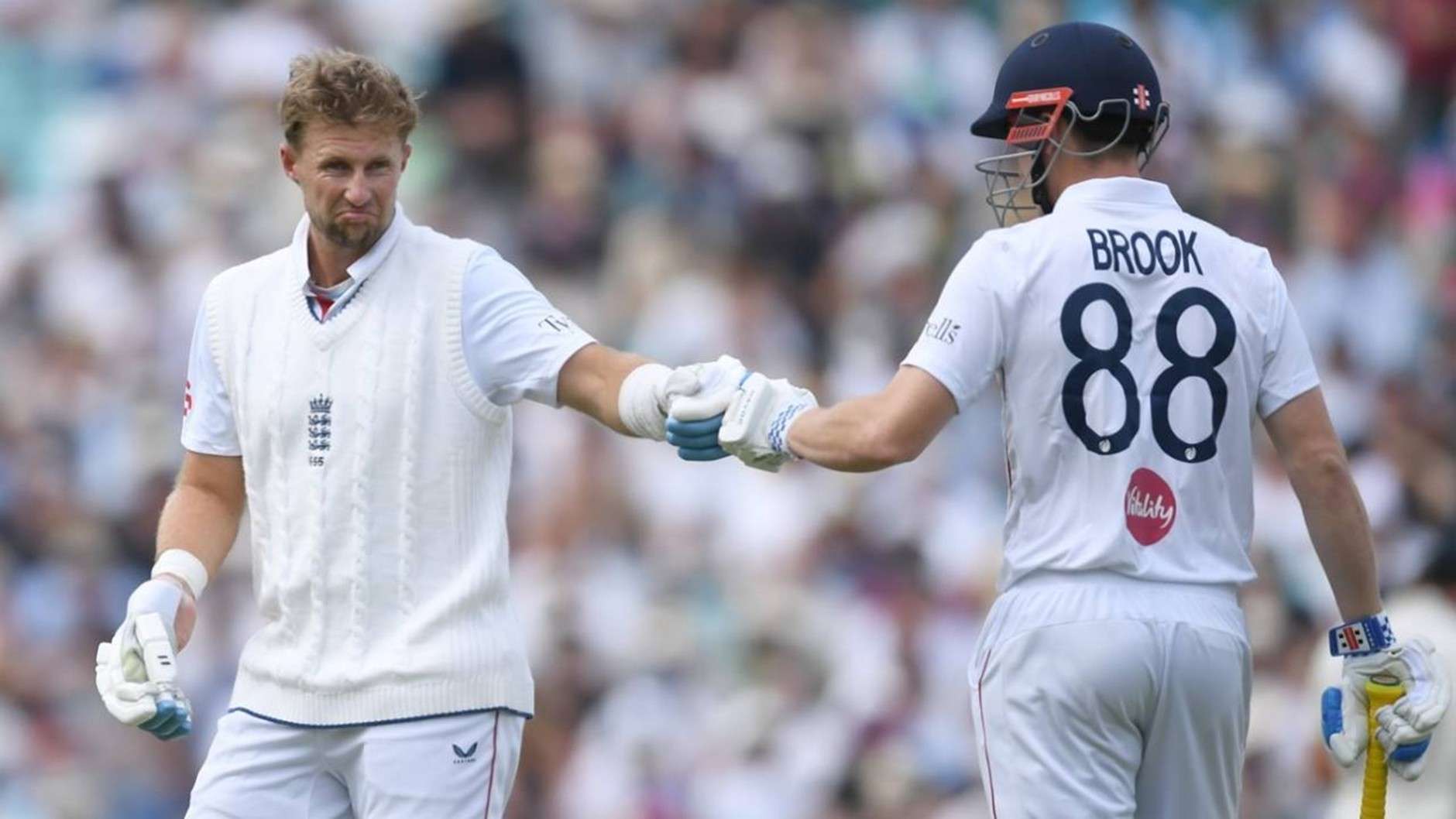 Joe Root and Harry Brook. Pic Credits: Getty Images
