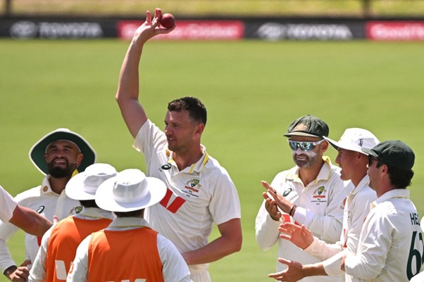 Josh Hazlewood. Pic Credits: AFP