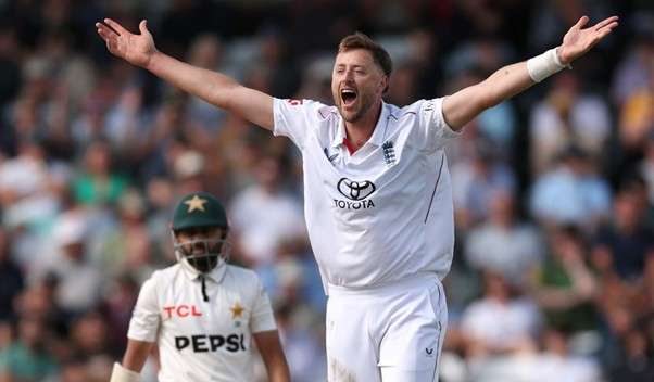 Ollie Robinson. Pic Credits: Getty Images