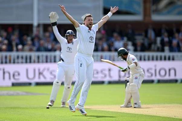 Ollie Robinson. Pic Credits: Getty Images