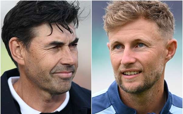 Stephen Fleming and Joe Root. Pic Credits: Getty Images