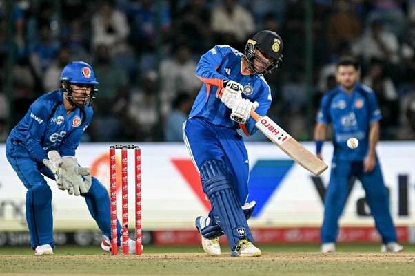 Abhishek Sharma. Pic Credits: AFP
