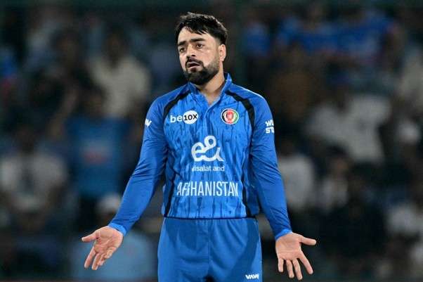 Afghanistan's Rashid Khan. Pic Credits: AFP