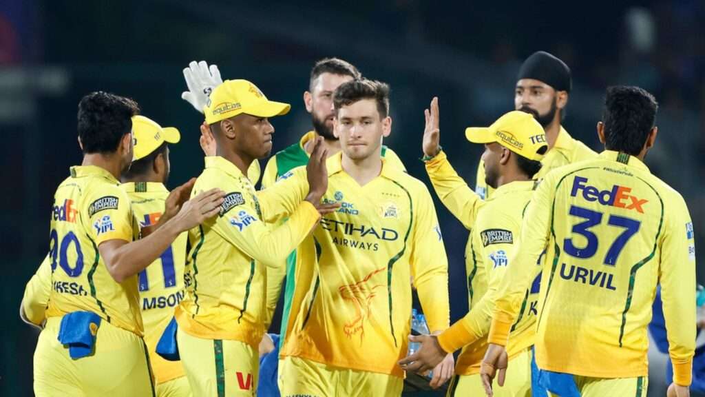 CSK. Pic Credits: BCCI