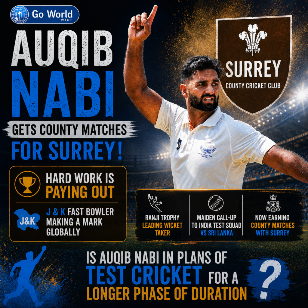 Auqib Nabi. Pic Credits: X