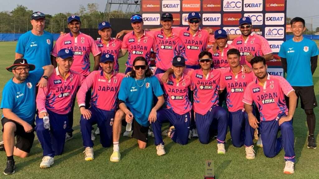 Japan National Cricket Team. Pic Credits: X