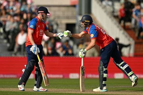 Jos Buttler & Harry Brook. Pic Credits: Getty Images