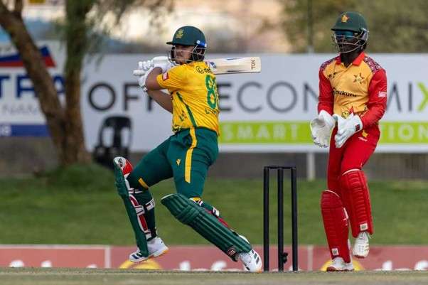 South Africa's Lhuan dre- Pretorius. Pic Credits: Cricket Namibia