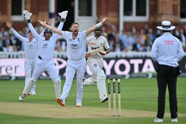 Ollie Robinson. Pic Credits: AFP