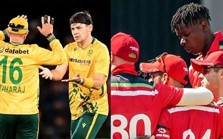 South Africa vs Zimbabwe. Pic Credits: Getty Images