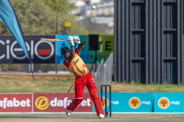 Zimbabwe's Innocent Kaia. Pic Credits: Cricket Namibia