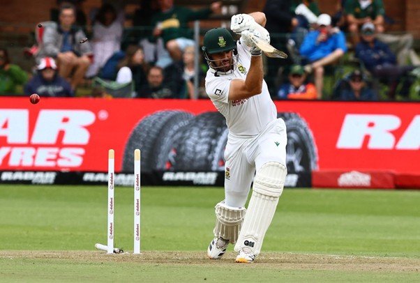 Scott Boland bowls Aiden Markram. Pic Credits: Getty Images