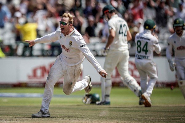 Simon Harmer. Pic Credits: AFP