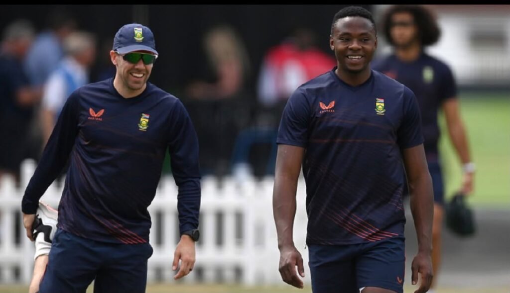Anrich Nortje & Kagiso Rabada. Pic Credits: Getty Imagesy