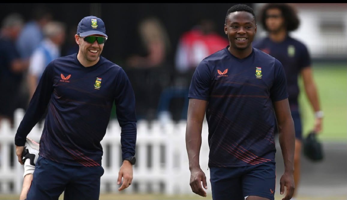 Anrich Nortje & Kagiso Rabada. Pic Credits: Getty Imagesy